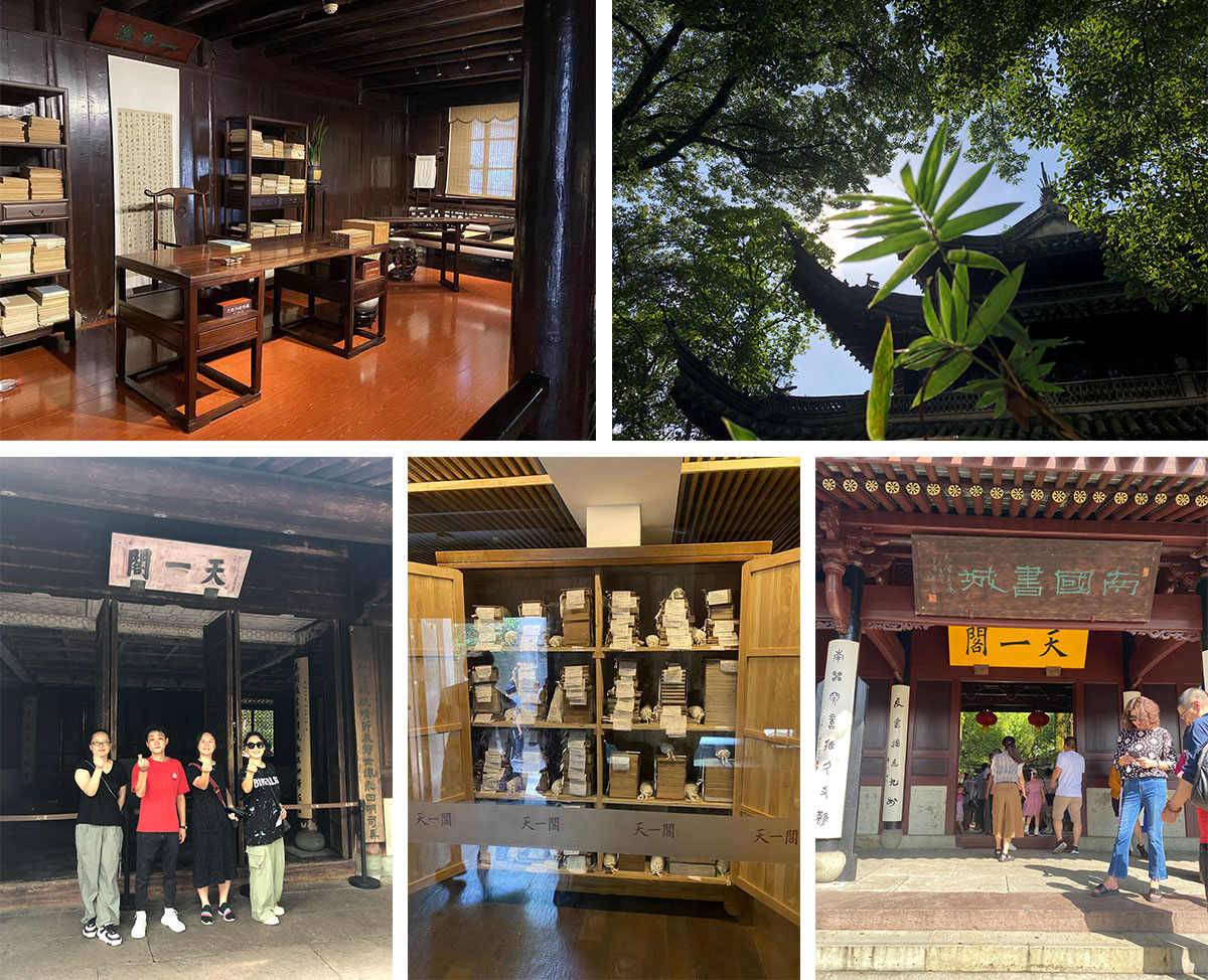 Посещение павильона Тяньи